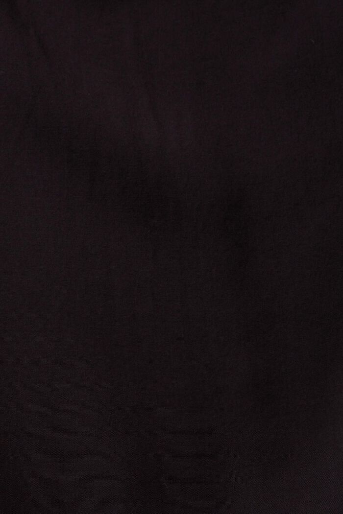 Pusero V-pääntiellä, LENZING™ ECOVERO™, BLACK, detail image number 5
