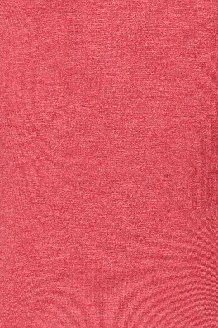 Pitkähihainen kerrospaita jerseytä, RED, detail image number 5
