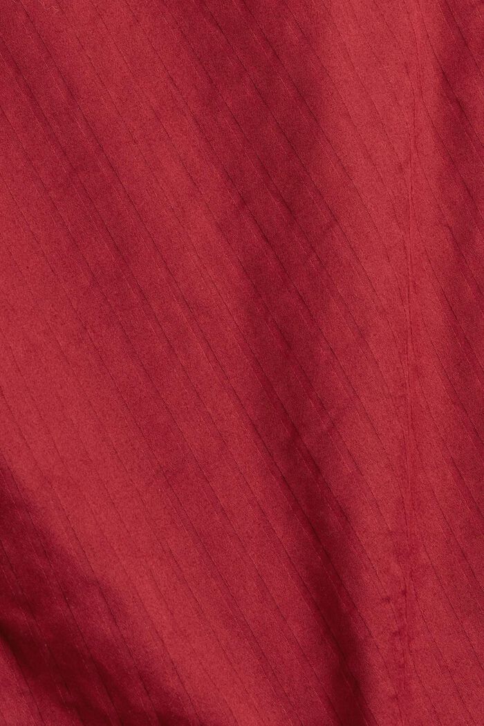 Pitkä pyjama 100 % puuvillaa, CHERRY RED, detail image number 3