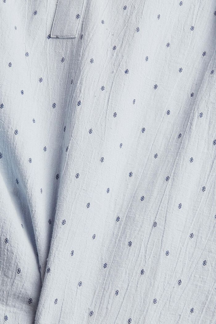 Kuvioitu pusero, jossa maljapääntie, LIGHT BLUE, detail image number 4