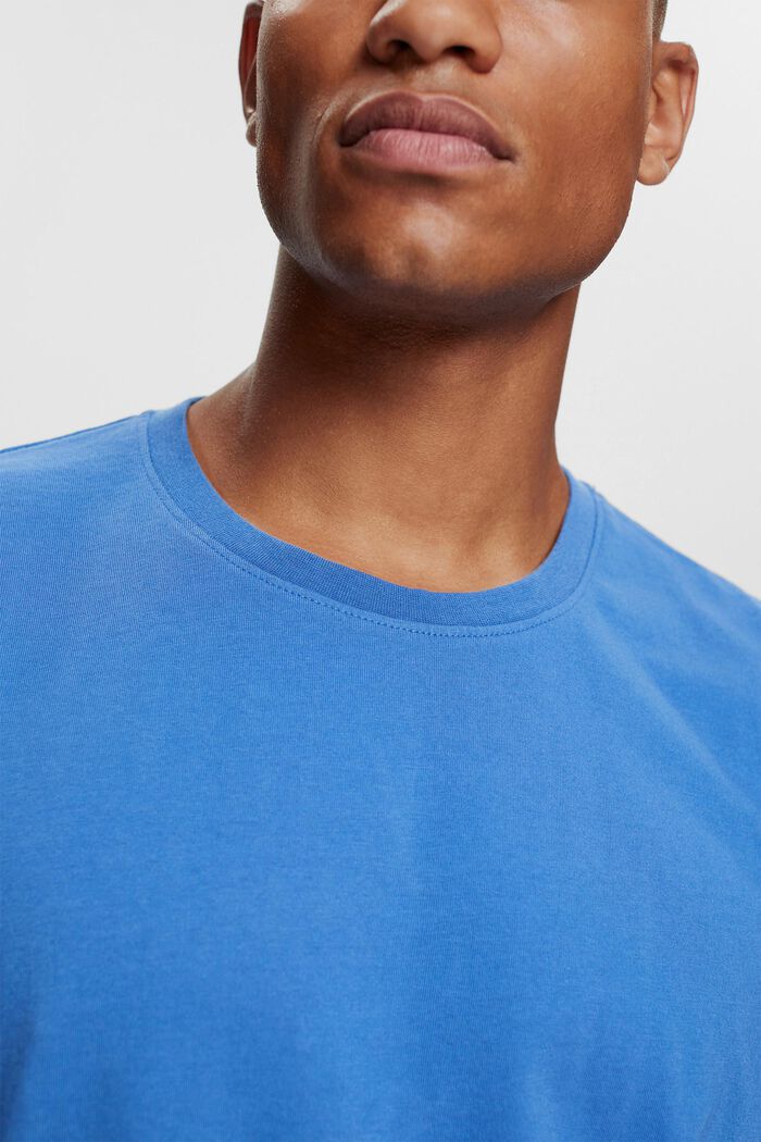 Yksivärinen T-paita, BLUE, detail image number 0