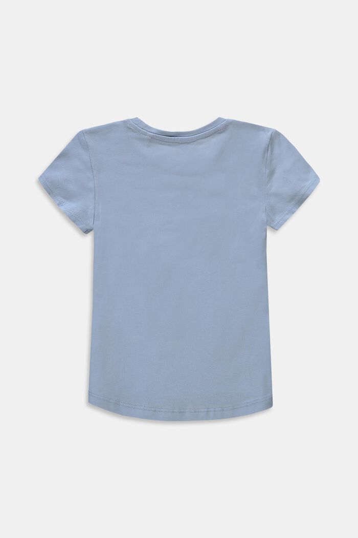 Kimallepainettu T-paita, BLUE LAVENDER, detail image number 1