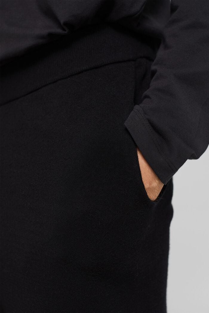 Pants knitted Relaxed Slim Fit, BLACK, detail image number 3