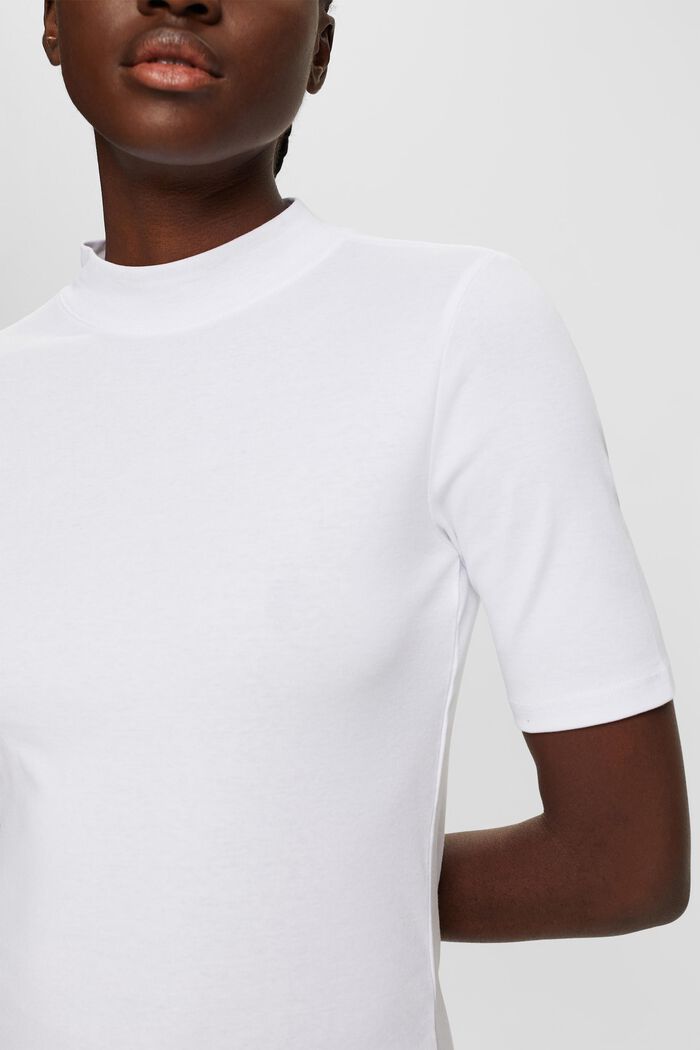 T-paita puuvillaa, WHITE, detail image number 2