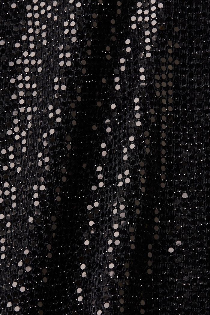 Paljettikoristeinen oversize-t-paita, BLACK, detail image number 4
