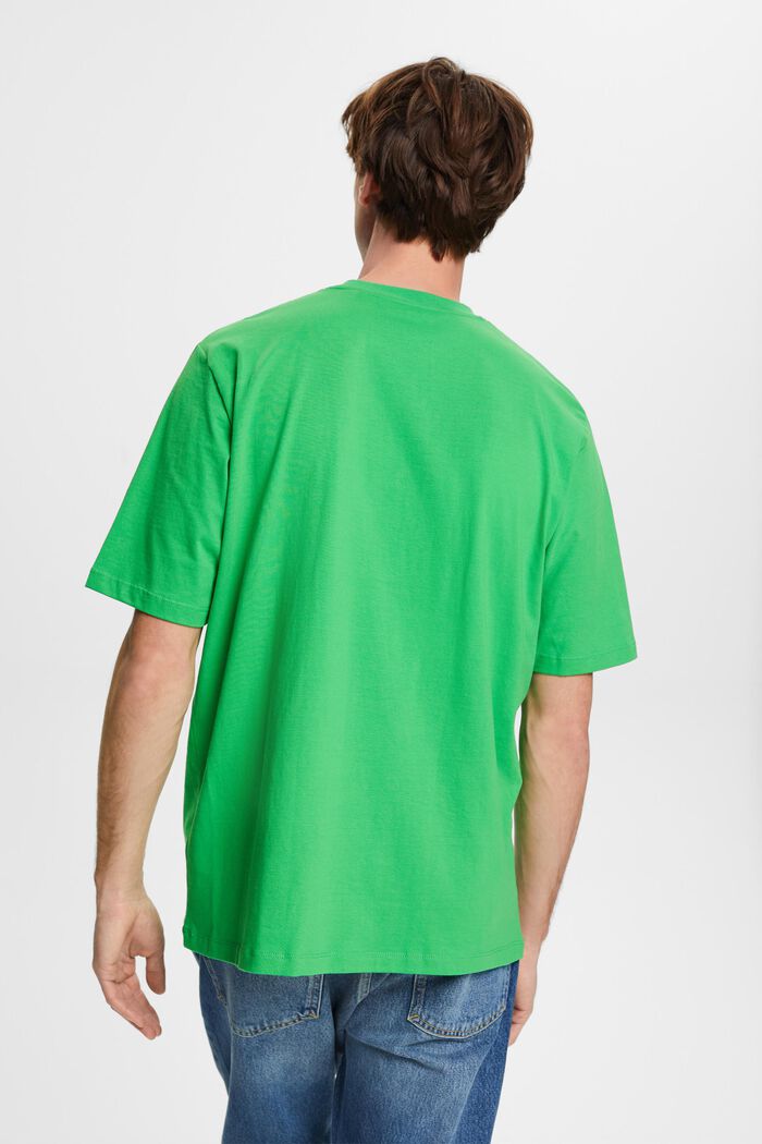 T-paita pyöreällä pääntiellä, GREEN, detail image number 3