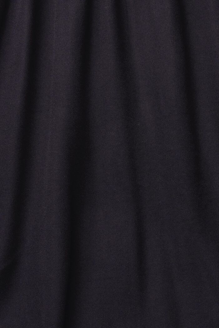 Laskeutuva pusero, LENZING™ ECOVERO™, BLACK, detail image number 5