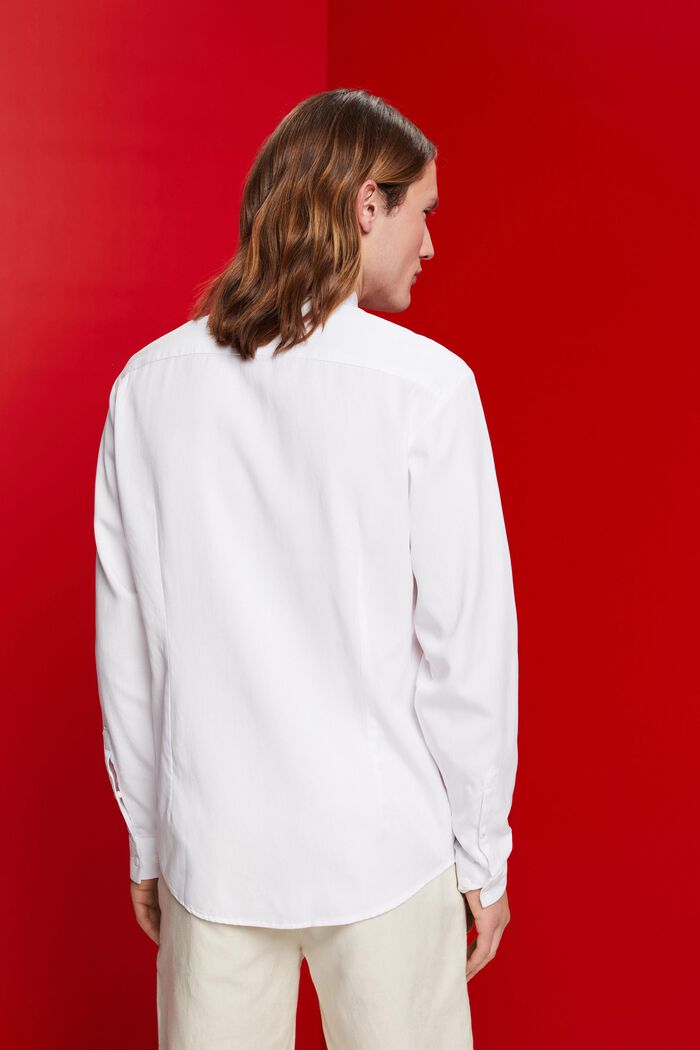 Slim fit -mallinen paita, WHITE, detail image number 3