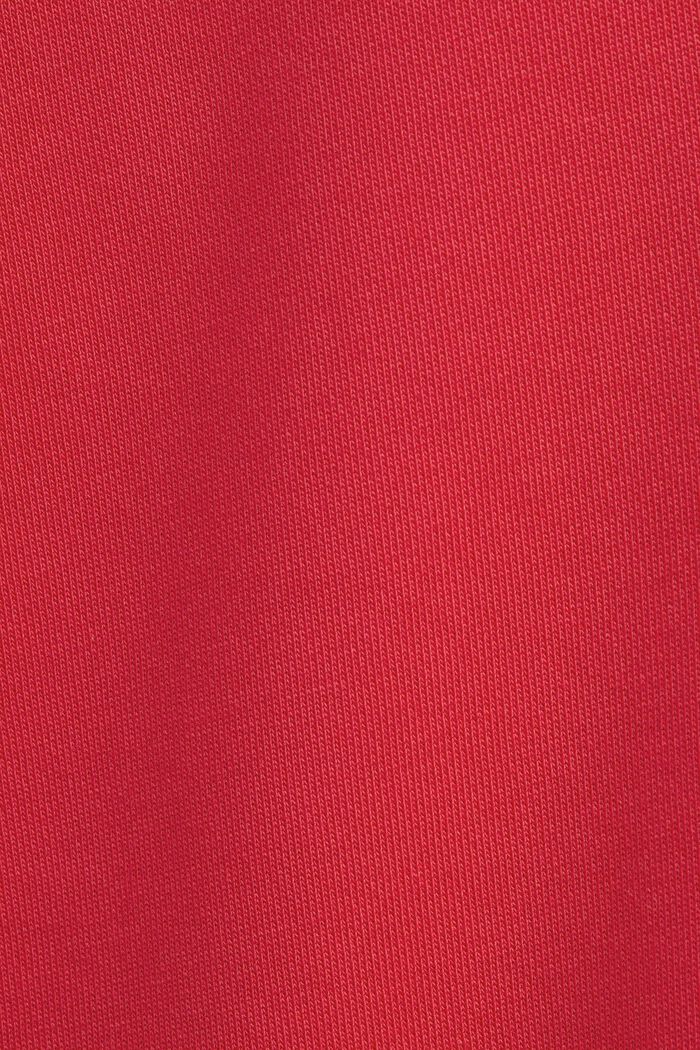 Unisex-logohuppari fleeceä, RED, detail image number 4
