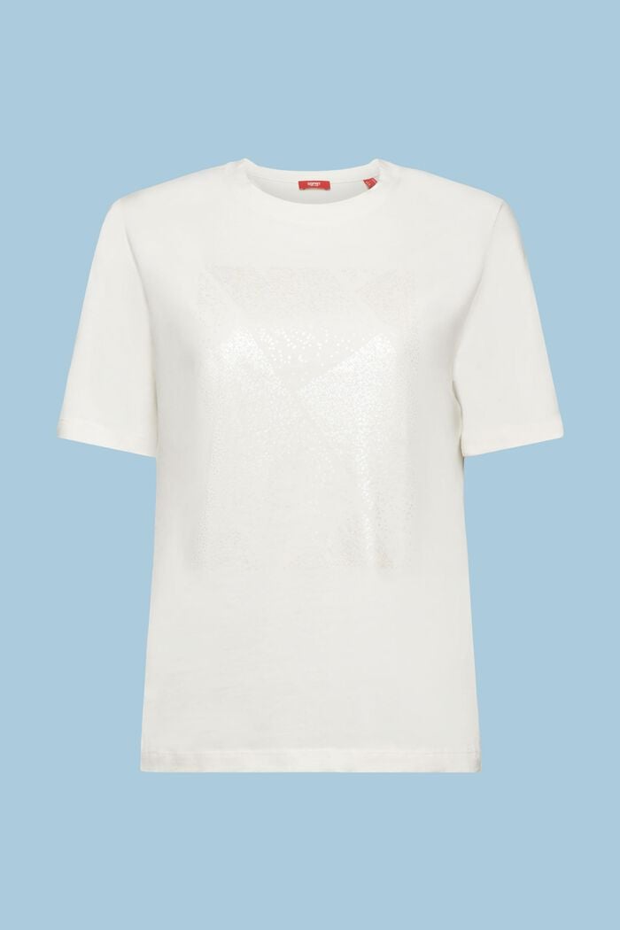 T-paita, jossa holografiapainatus, ICE, detail image number 6