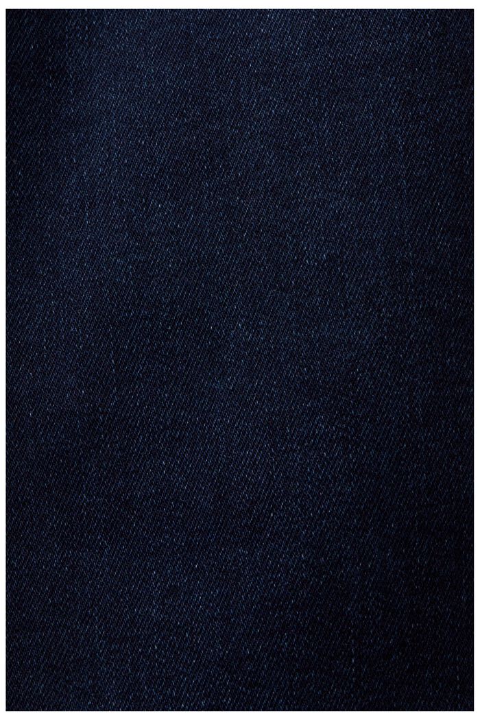 Keskikorkeat skinny-farkut, BLUE BLACK, detail image number 5