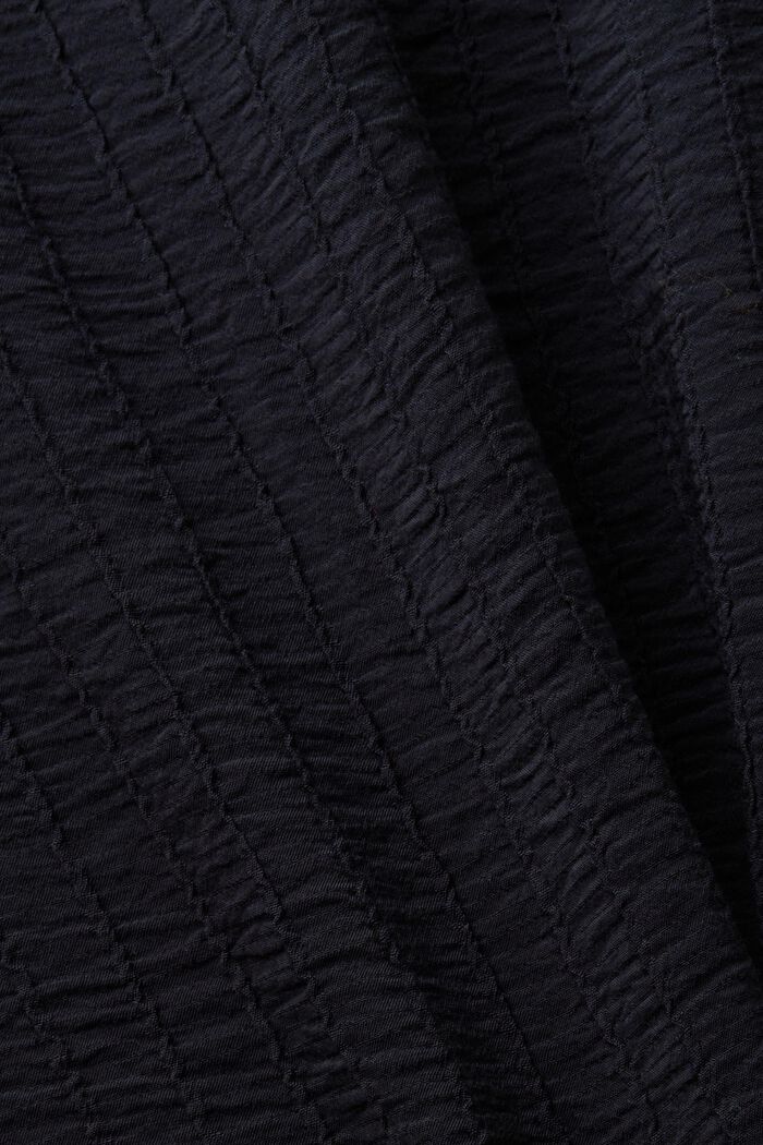 Pintakuvioitu pitkähihainen pusero, BLACK, detail image number 5