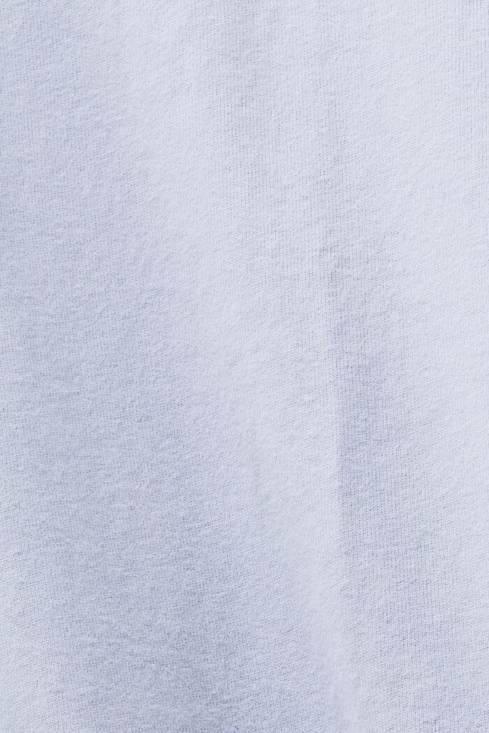 Pitkähihainen pusero pyöreällä pääntiellä, LIGHT BLUE LAVENDER, detail image number 5