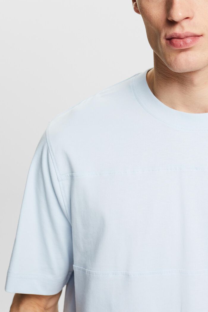 Luomupuuvillainen pitkähihainen T-paita, LIGHT BLUE, detail image number 3