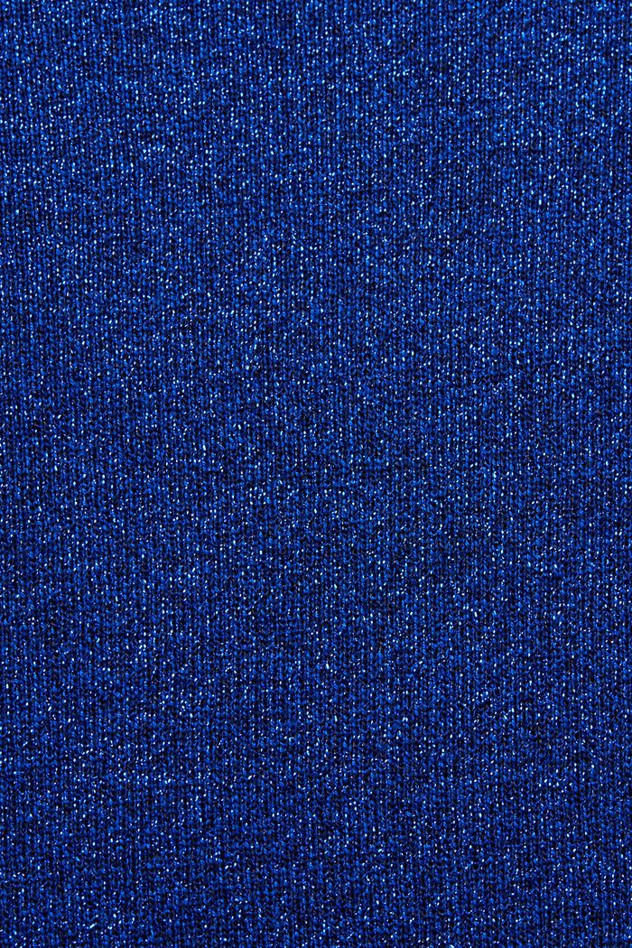 Kimmeltävä pitkähihainen pusero, BRIGHT BLUE, detail image number 5