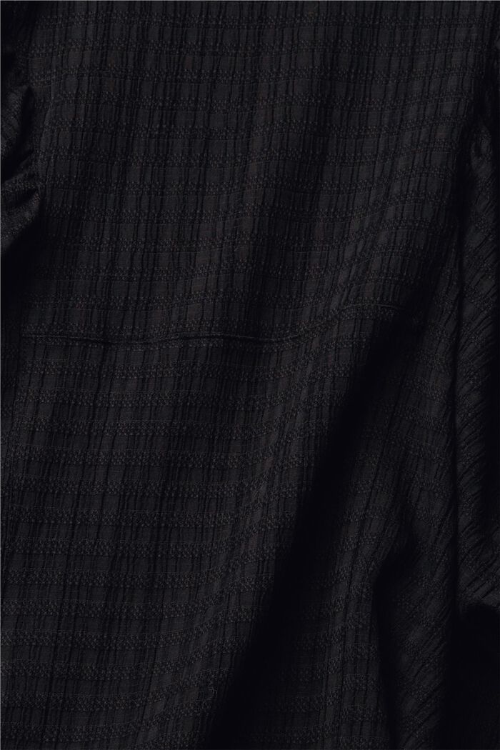 Kohokuvioitu pusero, BLACK, detail image number 4