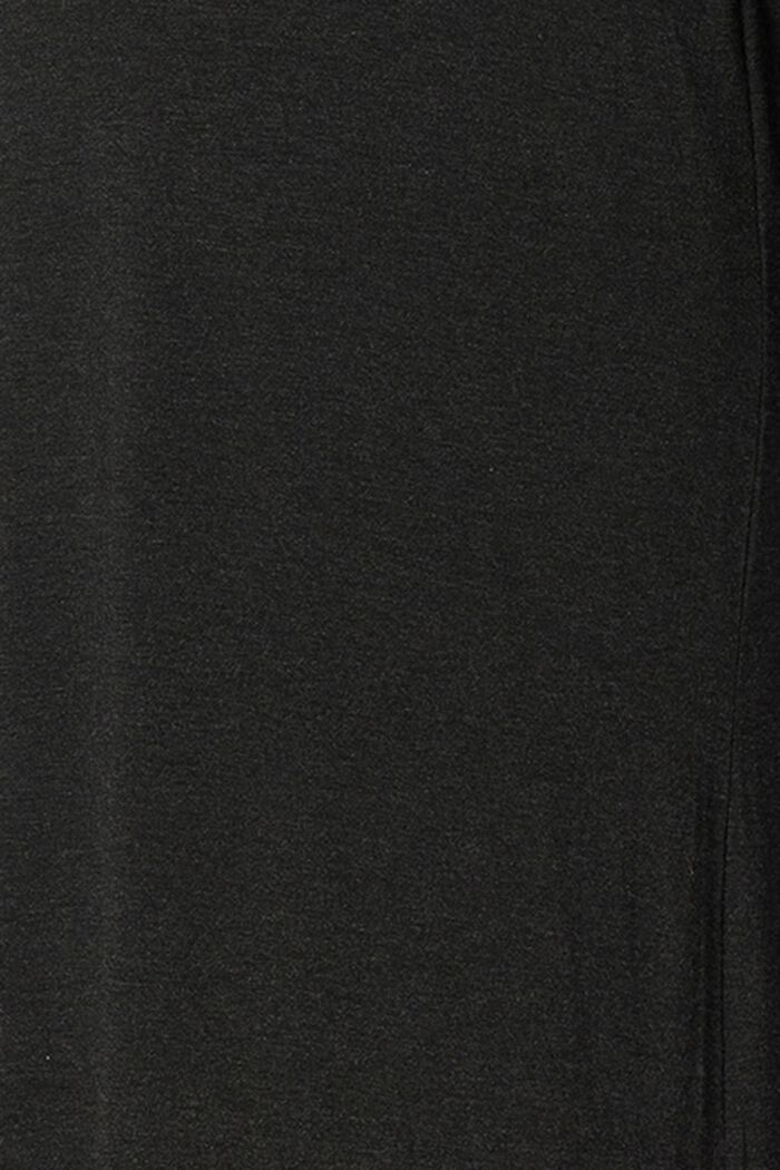 Olomekko LENZING™ ECOVERO™ -jerseytä, ANTHRACITE MELANGE, detail image number 5