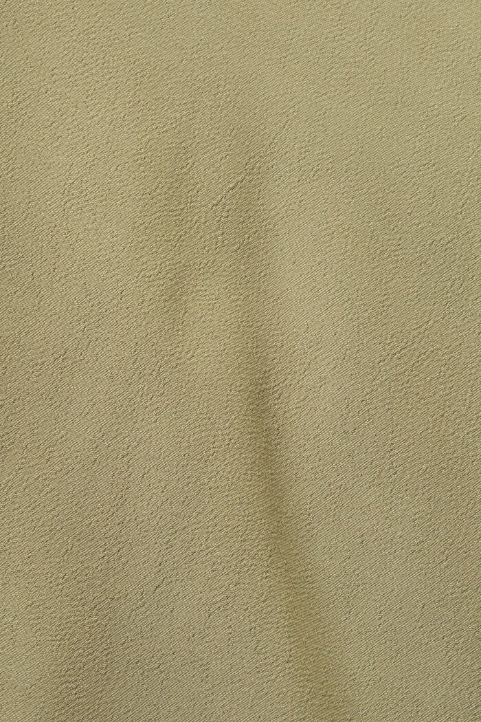 Perusmallinen pusero, jossa V-pääntie, LIGHT KHAKI, detail image number 5