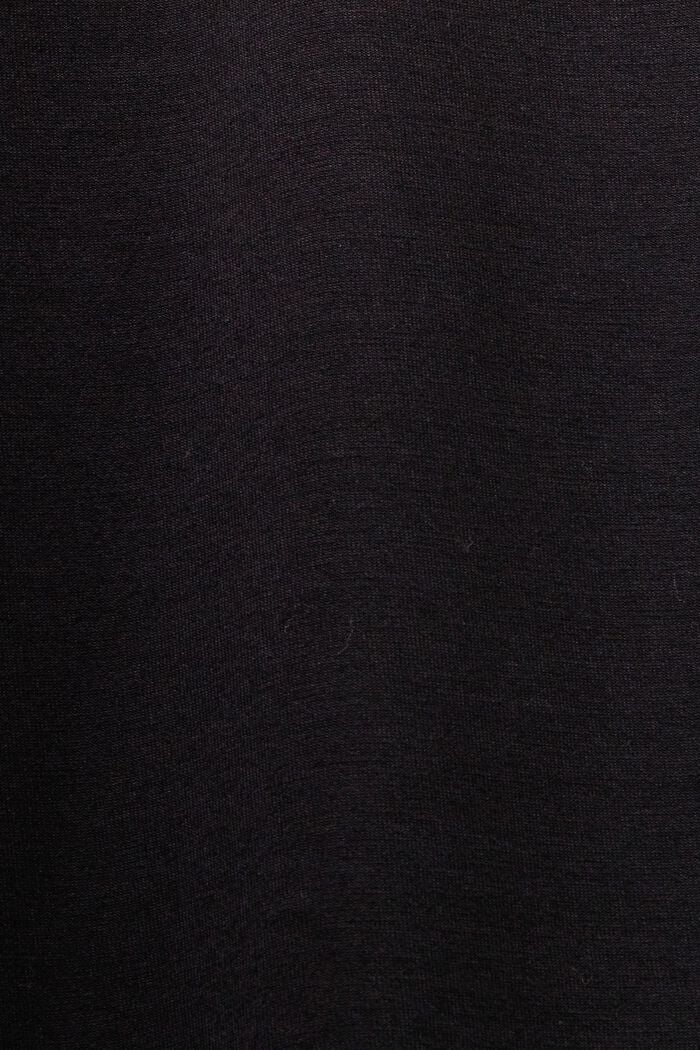 Jerseypaitapuseromekko ja vyö, BLACK, detail image number 6