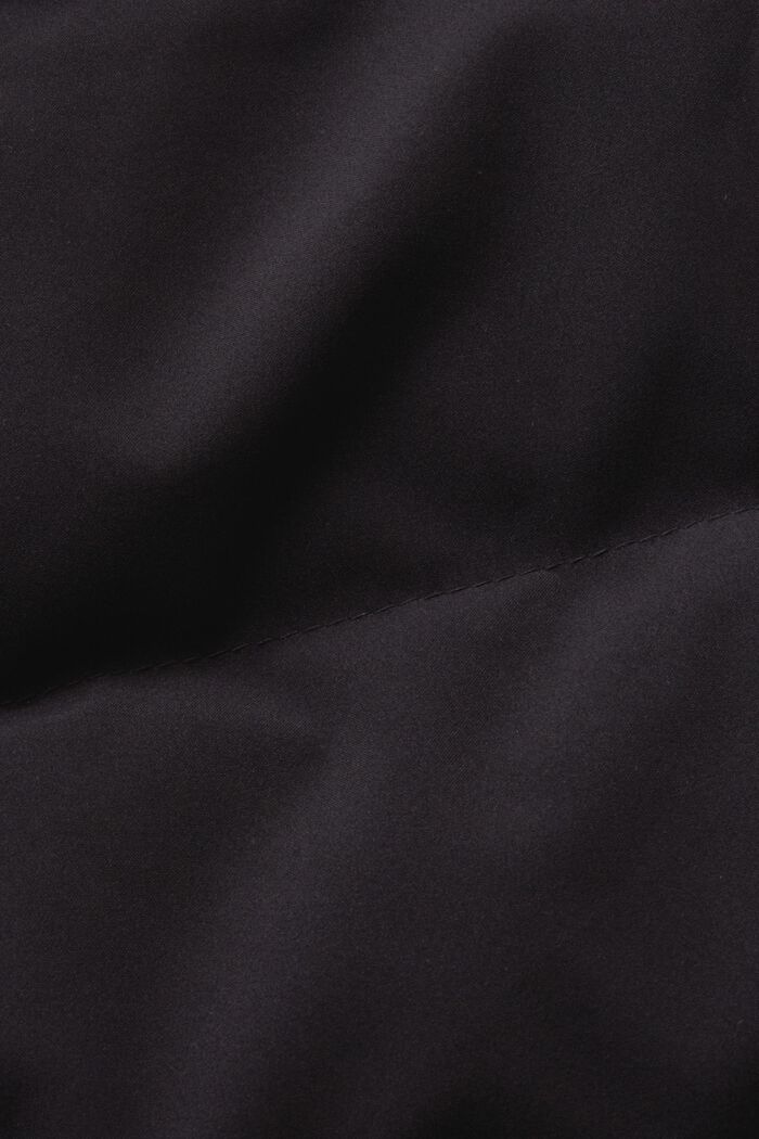 Hupullinen untuvatakki, BLACK, detail image number 5