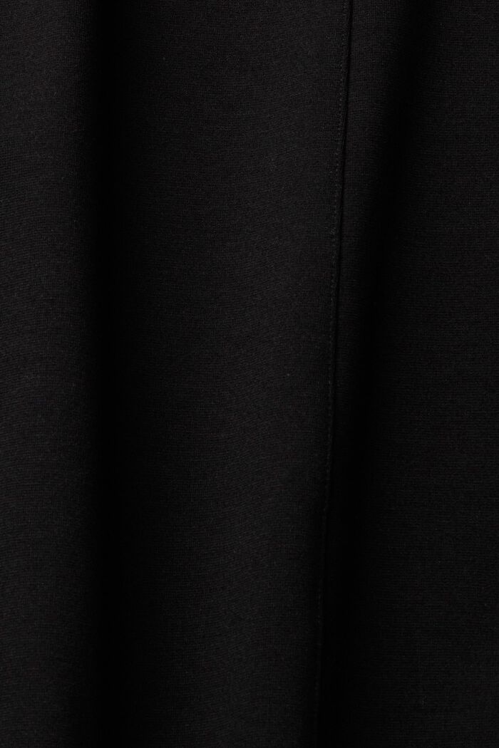 Mekko punto-jerseytä, BLACK, detail image number 4