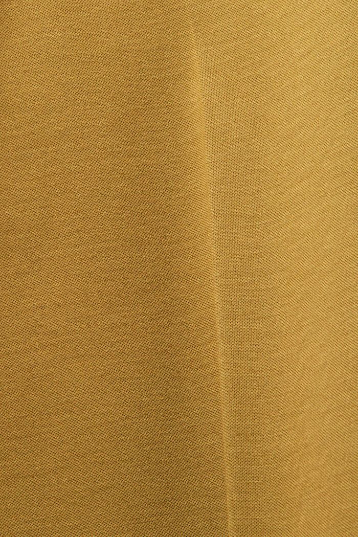 Suoralahkeiset housut punto jerseytä, OLIVE, detail image number 6