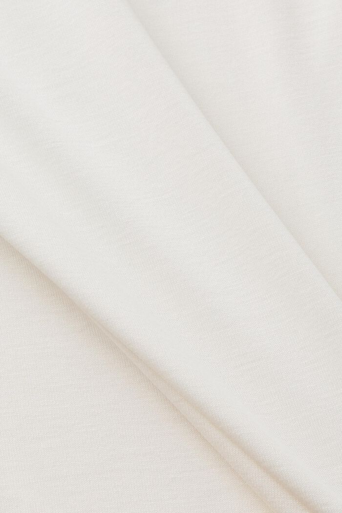 Pehmeäpintainen jerseypaita, OFF WHITE, detail image number 6