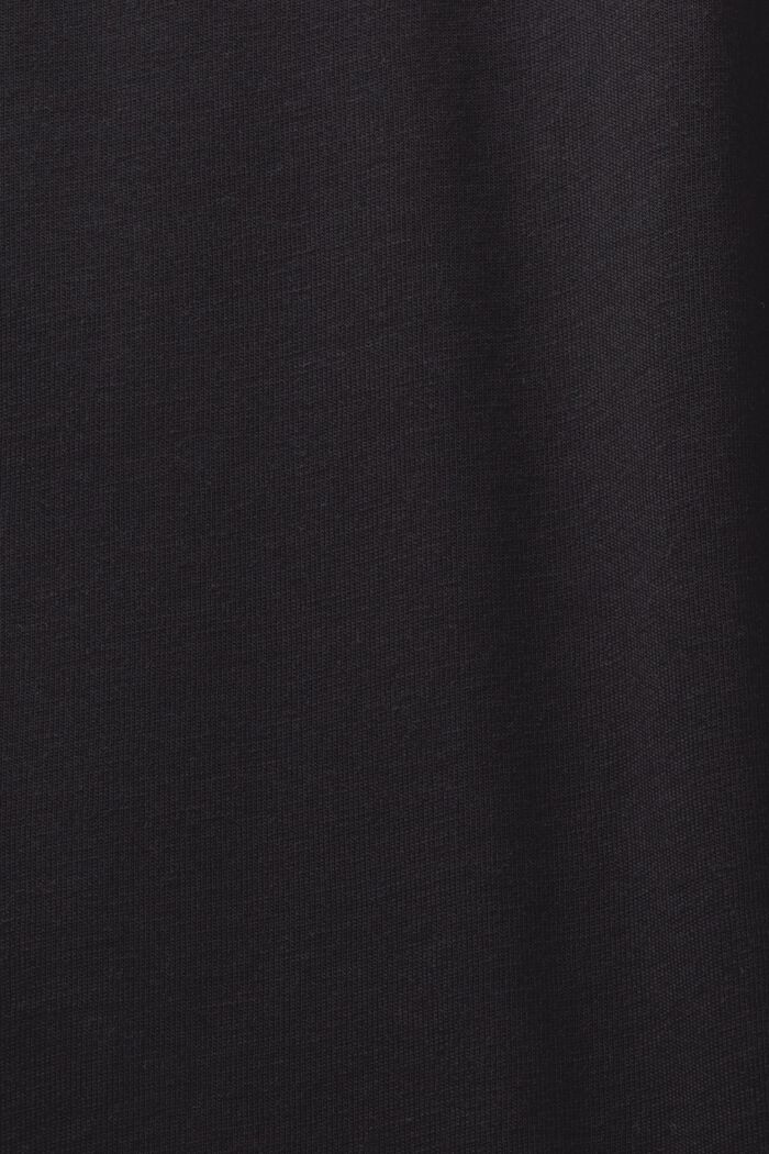 Hihaton, paljettipainettu T-paita, BLACK, detail image number 5