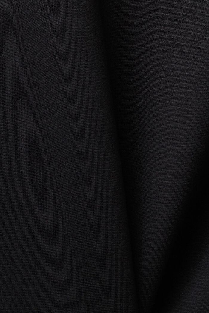 Minimekko jerseytä, BLACK, detail image number 4