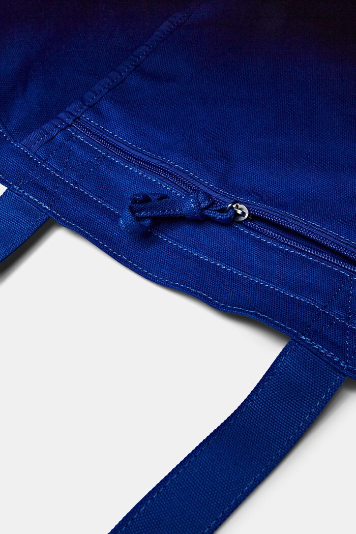 Logollinen tote bag kanvasta, BRIGHT BLUE, detail image number 3