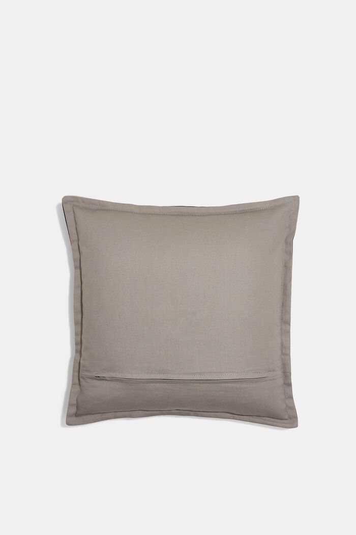 Kaksivärinen tyynynpäällinen, 100 % puuvillaa, BLACK, detail image number 2