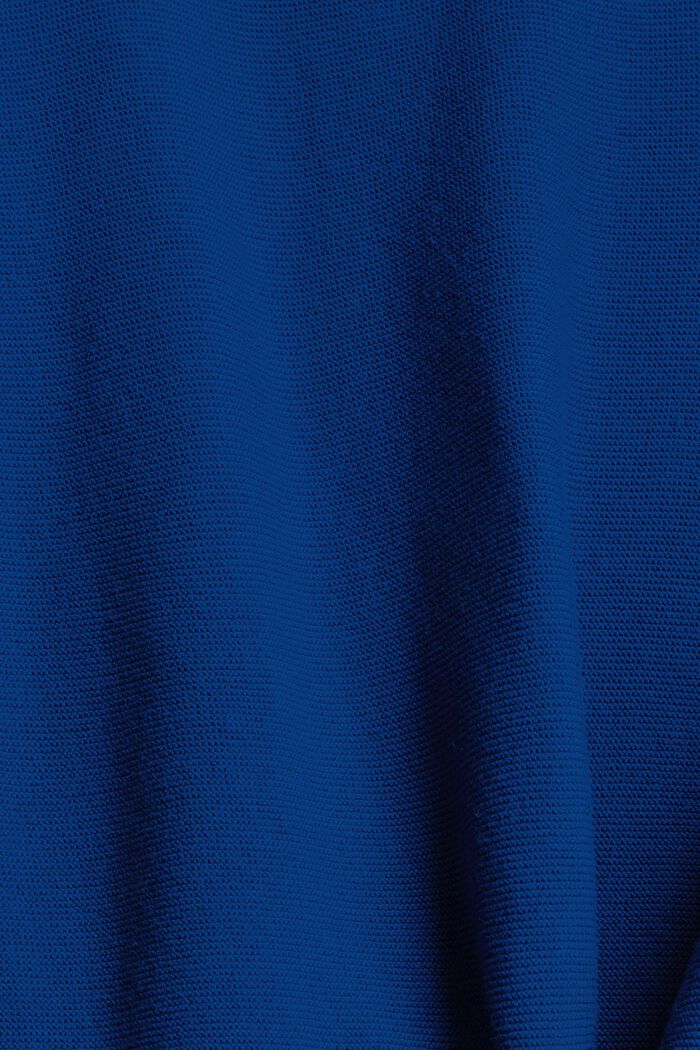 Neulepusero 100 % luomupuuvillaa, BRIGHT BLUE, detail image number 1