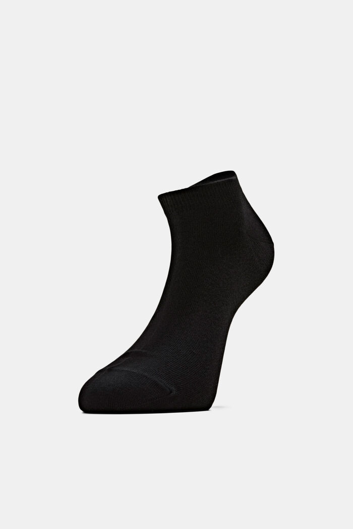 Luomupuuvillasta valmistetut sukat, 2 parin pakkaus, BLACK, detail image number 0
