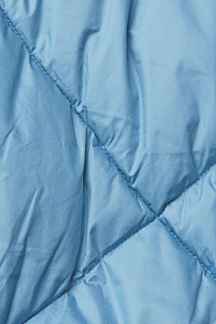 Pitkä takki timanttitikkauksella, BLUE LAVENDER, detail image number 1