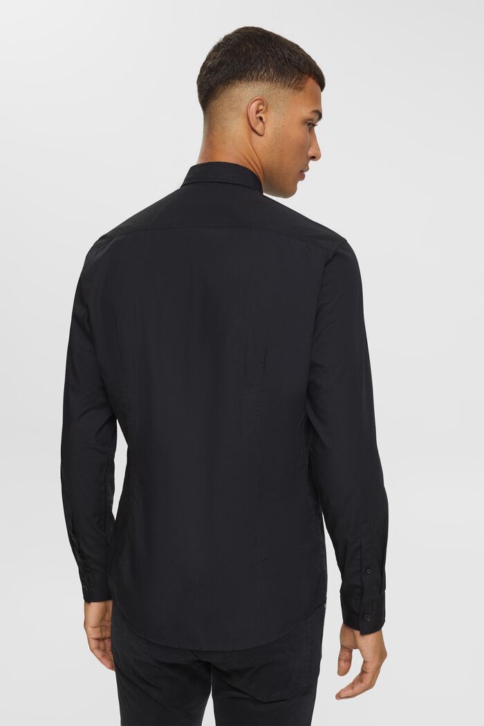 Slim fit -mallinen paita, BLACK, detail image number 3