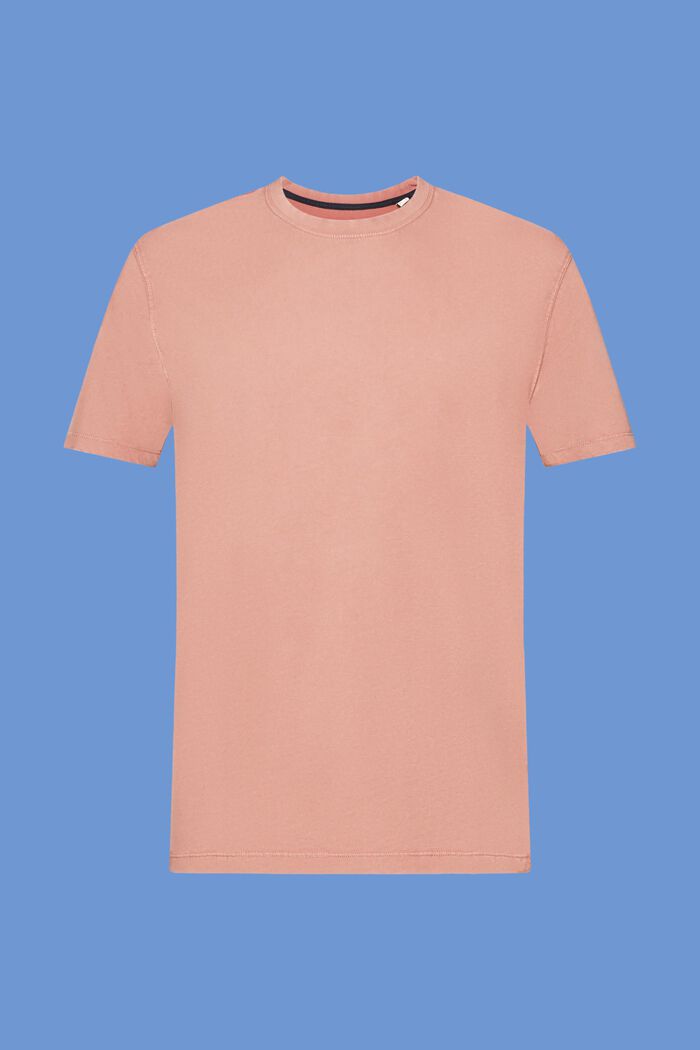 Lankavärjätty jersey-t-paita, 100 % puuvillaa, DARK OLD PINK, detail image number 6