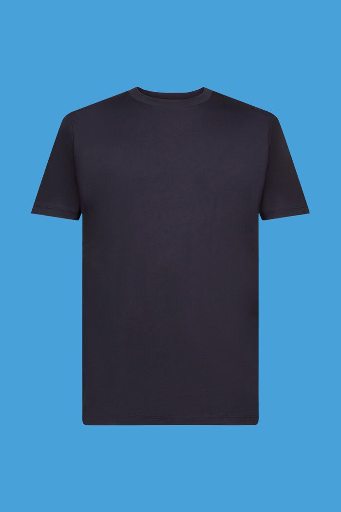 T-paita jerseytä, pyöreä pääntie, NAVY, detail image number 7