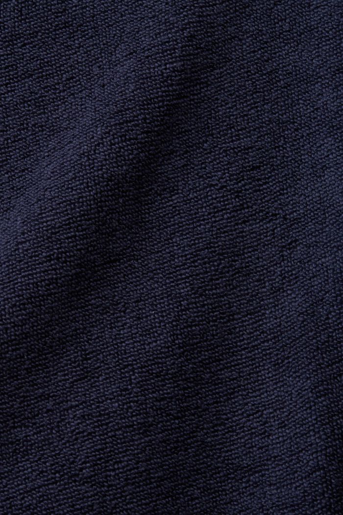 Raidallinen froteekylpytakki, NAVY BLUE, detail image number 5