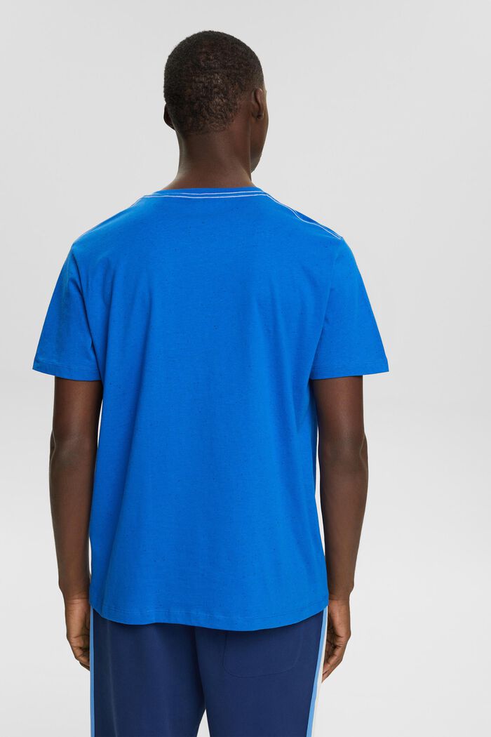 Täplikäs t-paita jerseytä, BLUE, detail image number 3