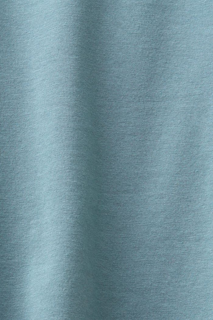 Ruudullinen flanellipyjama, NEW TEAL BLUE, detail image number 4
