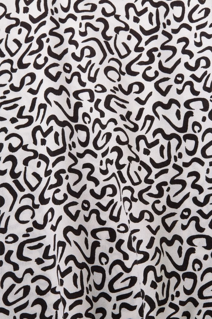 Kuviollinen pusero, LENZING™ ECOVEROA™, WHITE, detail image number 4