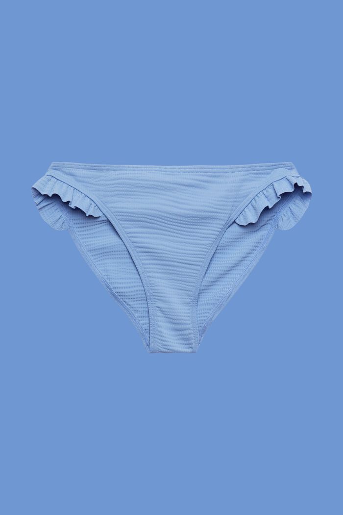 Kierrätettyä: bikinihousut röyhelöillä, LIGHT BLUE LAVENDER, detail image number 4