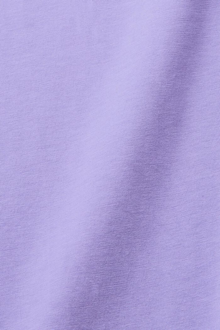 Väljä-T-paita, 100 % puuvillaa, PURPLE, detail image number 6