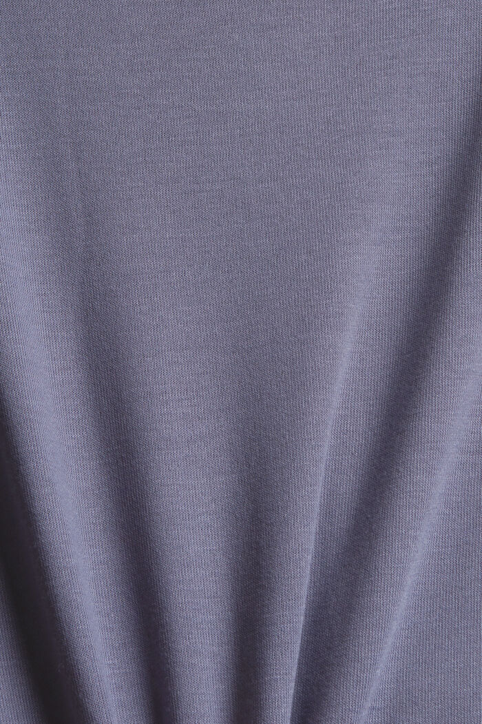 Kierrätettyä: lyhythihainen huppari, GREY BLUE, detail image number 4