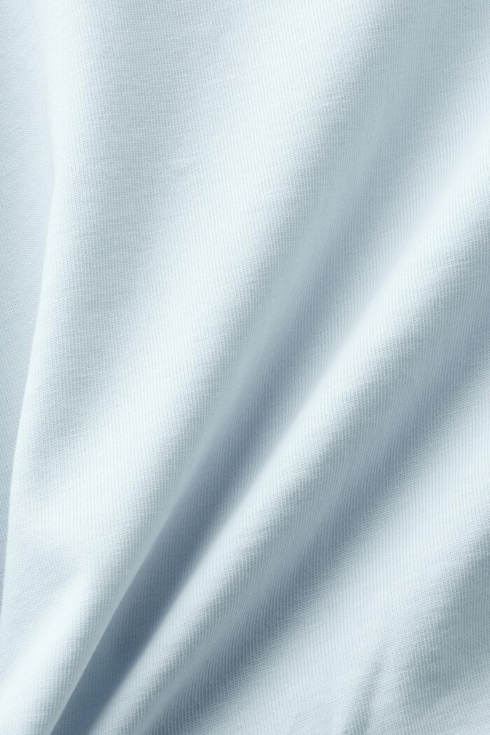 Vaarinpaitatyylinen jerseypaita, PASTEL BLUE, detail image number 6