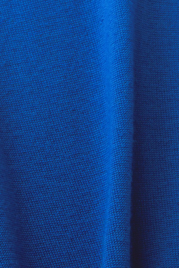 Pooloneulepusero villaa, BRIGHT BLUE, detail image number 5