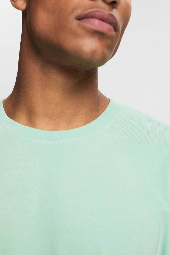 Yksivärinen T-paita, PASTEL GREEN, detail image number 0