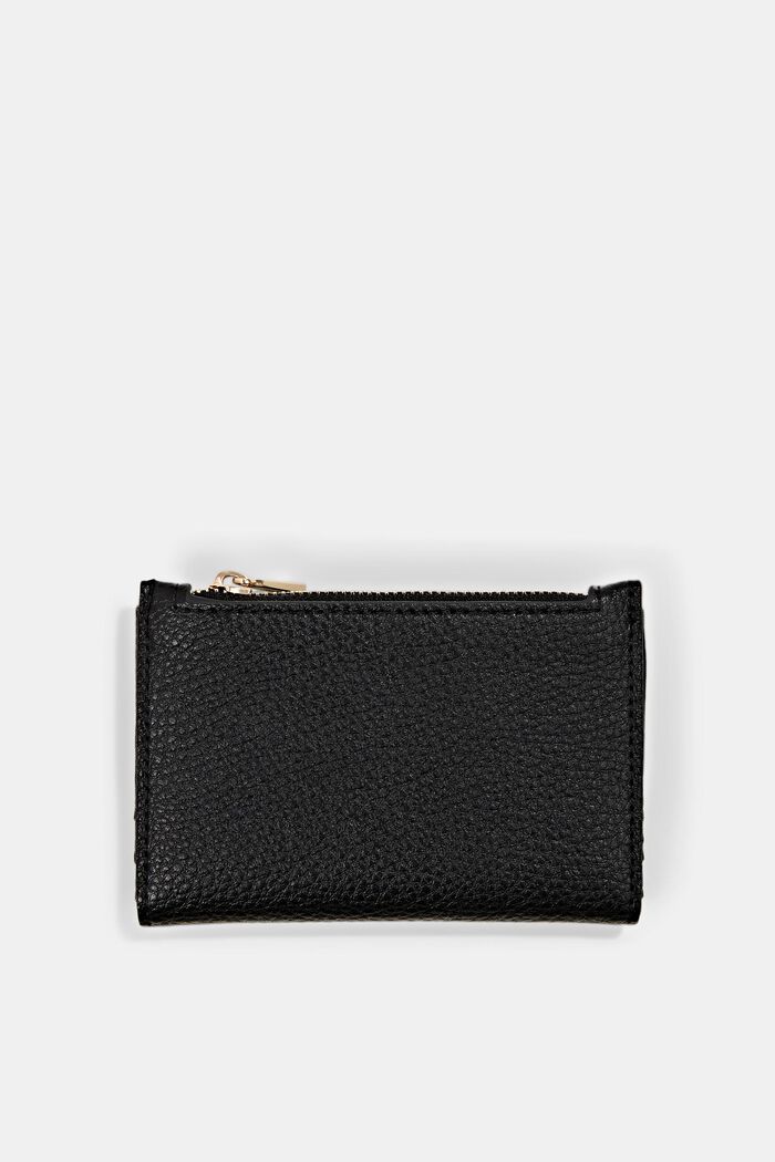 Vegaanista: pieni lompakko tekonahkaa, BLACK, detail image number 2
