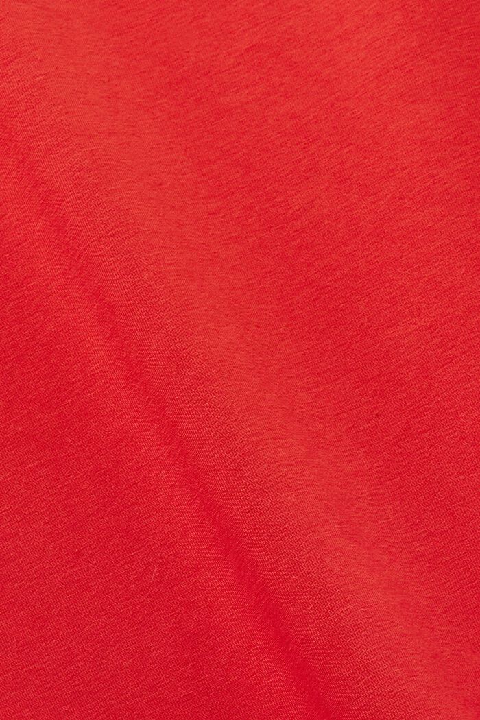 Yöpaita rintataskulla, RED, detail image number 4