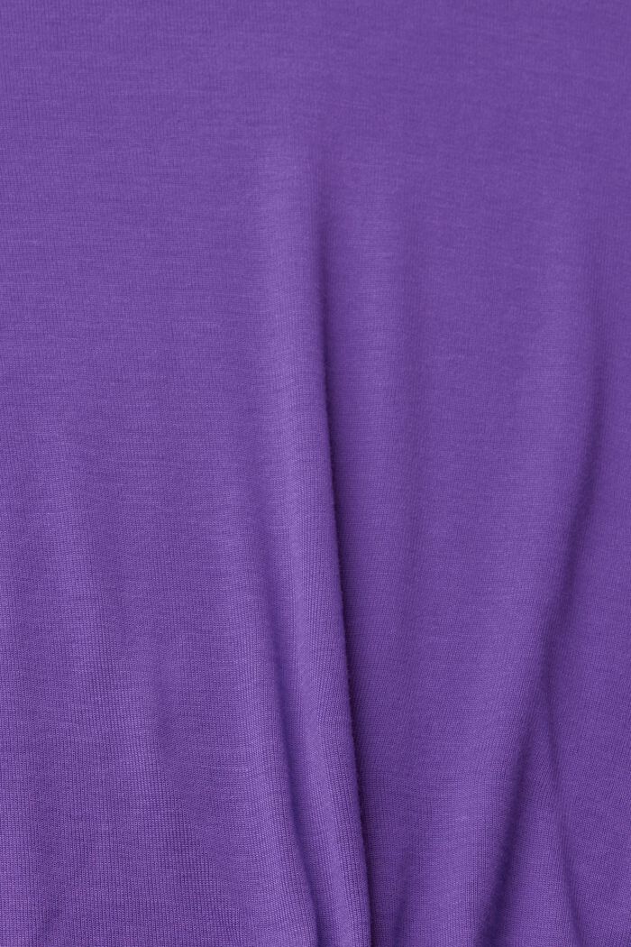 Vajaapituinen, pitkähihainen paita, PURPLE, detail image number 1